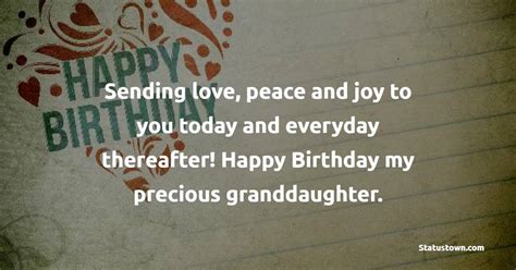 Sending Love Peace And Joy To You Today And Everyday Thereafter Happy Birthday My Precious