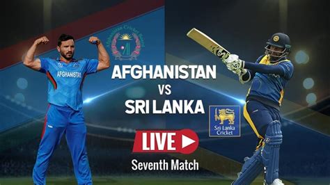 Afghanistan Vs Sri Lanka Live Scorecard Youtube