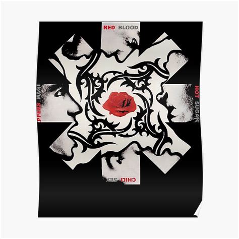 Blood Sugar Sex Magik Album Art Asterisk Shirt Essential Poster For