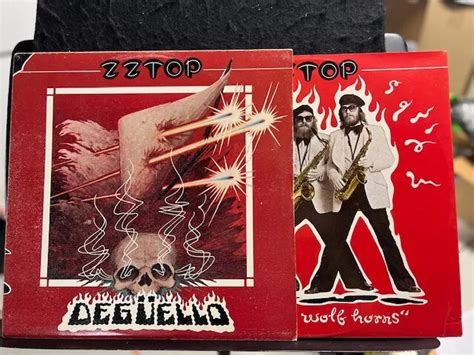 Zz Top Deguello Lp 1979 Warner Bros Hs 3361 Hard Rock Winner Vinyl