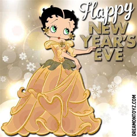 Betty Boop New Year Greeting Betty Boop Pictures Happy New Years Eve Betty Boop