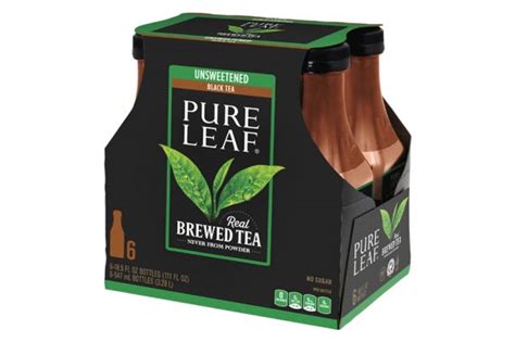 Lipton Pure Leaf Unsweetened Tea 185 Oz 6 Pk 499 Brewing Tea