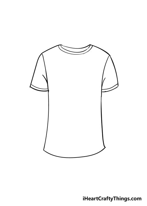 Shirt Drawing How To Draw A Shirt Step By Step