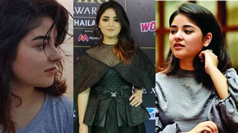 Why Did Zaira Wasim Say The Bollywood Was Taking Me On An Unknown Path Photos जायरा वसीम