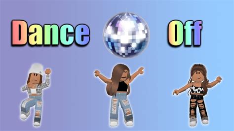 Roblox Dance Off Youtube