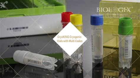Cryoking Cryogenic Vials With Multi Codes Youtube