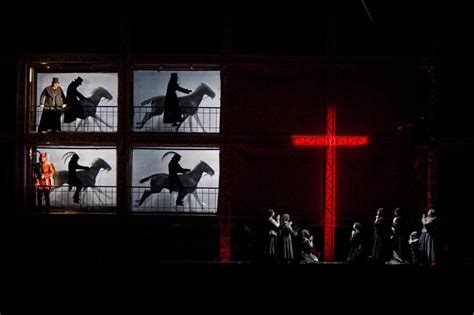 La Damnation De Faust At The Metropolitan Opera Production By Robert Lepage Sets By Carl