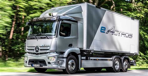The New Mercedes Benz Eactros Electric Truck Is Already In Operation