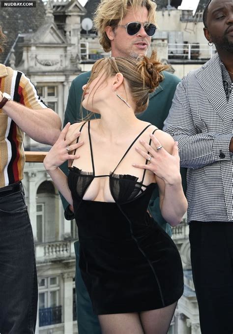 Joey King Sexy At The Bullet Train Photocall In London Jul 20 2022 Nudbay