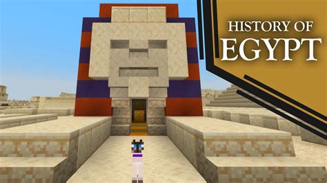 Egyptian History Portrayed By Minecraft Youtube