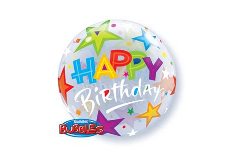 Hofland Bubble Balloon Birthday Brilliant Stars
