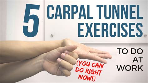 Hand And Wrist Exercises For Carpal Tunnel Online Degrees
