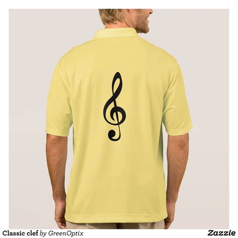 classic clef polo shirt cool and comfortable golfer polo shirts by talented fashion and graphic