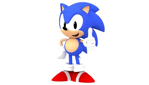 Classic Sonic Pose By Pho3nixsfm On Deviantart