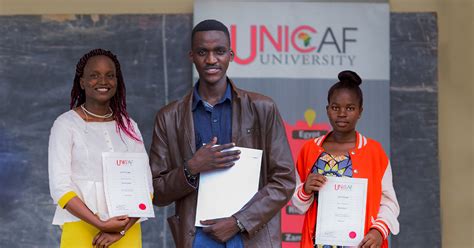 Unicaf University Awards Prizes To Top Students In Refugee Camp