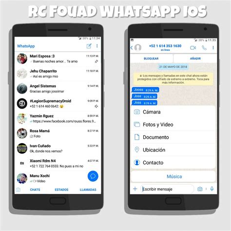 Karena ada begitu banyak whatsapp mod apk hadir di internet dengan banyak fitur, whatsapp prime memiliki fitur yang lebih. RC Fouad WhatsApp v7.50 iOS Edition Latest Version ...