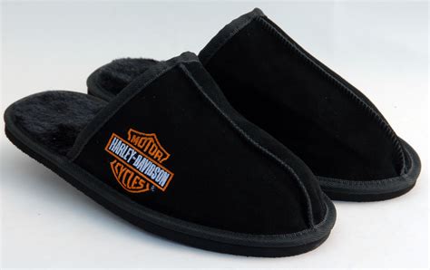 Custom Sandals Logo Flip Flops Neet Feet Harley Davidson Shoes