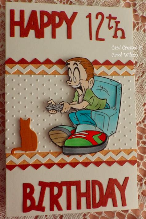Maybe you would like to learn more about one of these? 12 year old Boy's Birthday card | Old birthday cards, Cool ...