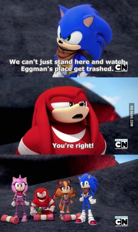 knuckles an echidna of action sonic funny sonic fan art sonic boom stupid funny memes