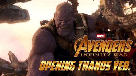 Avengers Infinity War Anime Opening Thanos Ver Opening Overlord