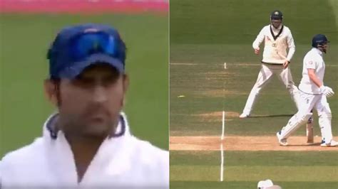 watch ms dhoni gave up ian bell s wicket during 2011 nottingham test in jonny bairstow like