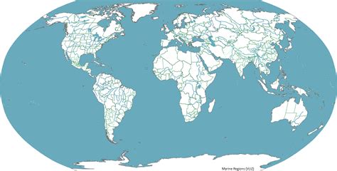 World Regions Map Blank Goimages House