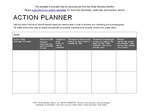 10 Effective Action Plan Templates You Can Use Now