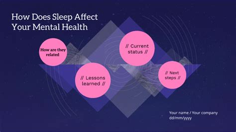 how does sleep affect mental health by aubree naranjo