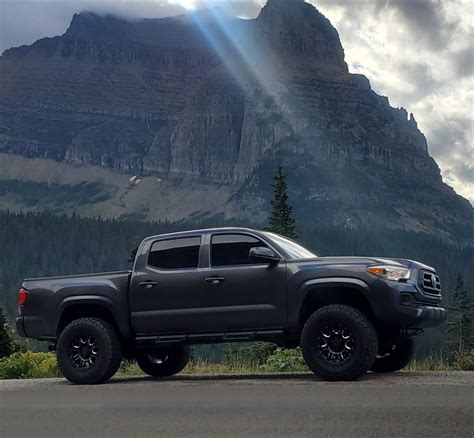 2021 Toyota Tacoma With Custom Wheels And Tires