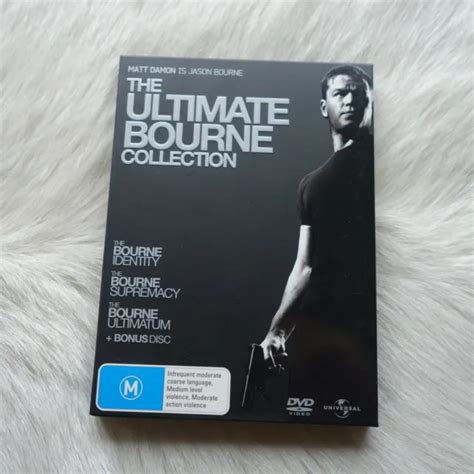 The Ultimate Bourne Collection Dvd Box Set Collectors Edition Bourne Trilogy Dvd 27 82 Picclick