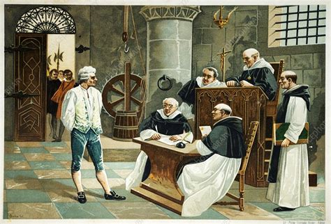 Defendant Before The Spanish Inquisition Stock Image C0215849