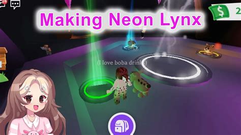 Making Neon Lynx And Old Pet From Adopt Meroblox From 2020 Youtube