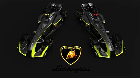 Lamborghini F1 Concept Car On Behance