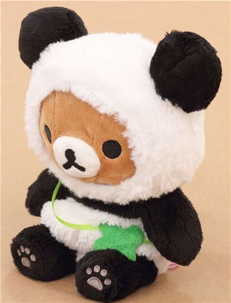 Kawaii Rilakkuma Brown Teddy Bear As Panda Plush Toy Teddy Bear