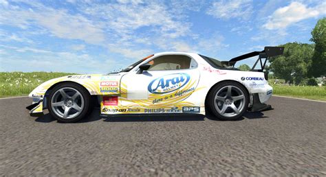 Mazda Rx 7 Drift Arial For Beamng Drive