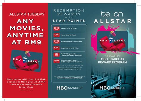 Gsc, tgv, and mbo cinema promotions updated. 48 SMART: MBO Cinema@Sign-up for Membership Privileges*!