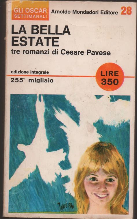 Un estratto dei dialoghi con leucò di cesare pavese. libri in vendita: Cesare Pavese La bella estate Mondadori ...