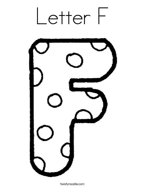 Free Printable Letter F Coloring Pages Coloring Home