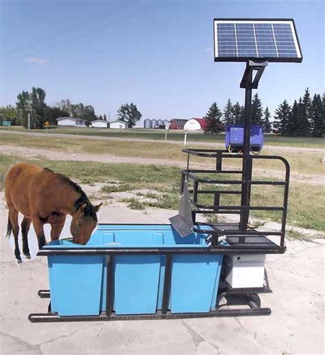 12v Solar Powered Stock Tank Heater Keep Livestock Water Warm All Year