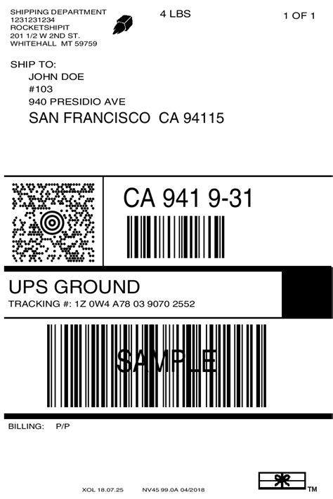 Buy and print ups shipping and return labels in your shopify admin, and pay for them through your ups account. Add a logo to the shipping label · RocketShipIt