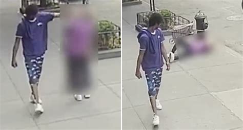 Man Filmed Pushing 92 Year Old Woman To Ground In New York