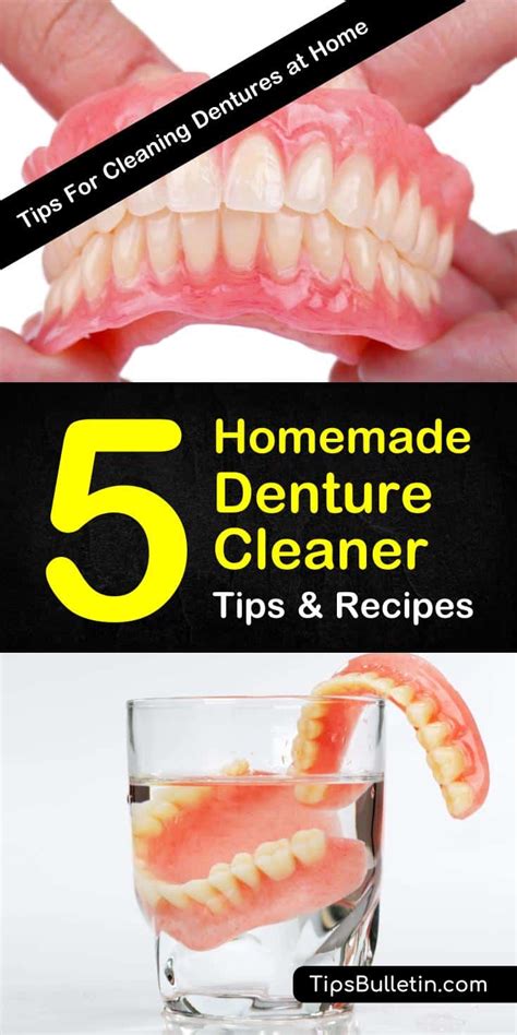 Homemade Denture Cleaner Recipe Tutorial Pics