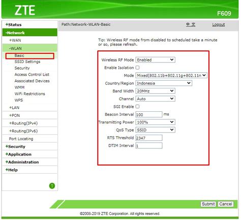 Find zte router passwords and usernames using this router password list for zte routers. Cara Setting Modem ZTE F609 Menjadi Access Point