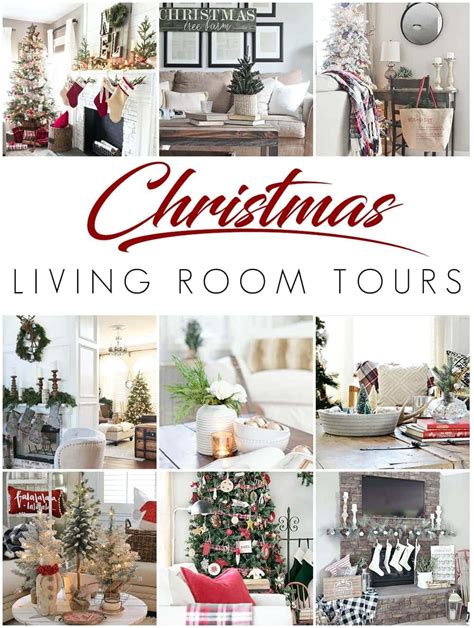 Cozy Christmas Living Room Tour Blesser House
