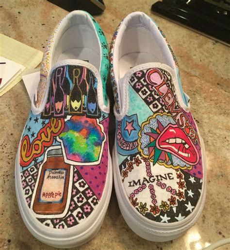 Custom Vans By Dj Zo Personalized Shoes Vans Shoes Fashion Painted
