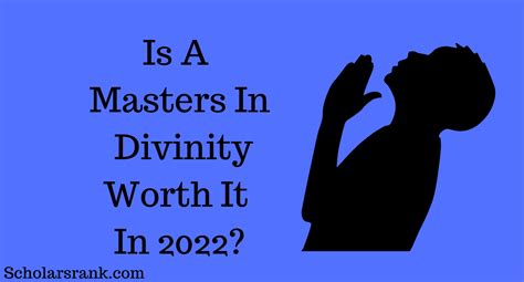 Is A Masters In Divinity Worth It In 2022 Scholarsrank Blog For