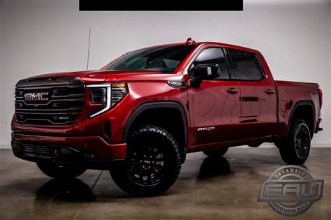 2022 Gmc Sierra 1500 At4x 851 Miles Cayenne Red Tintcoat Crew Cab