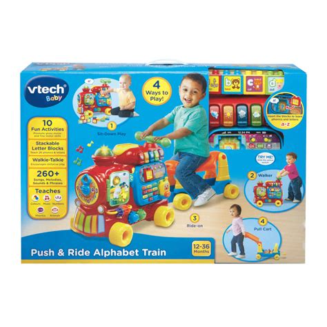 Vtech Push And Ride Alphabet Train Toyworld Australia
