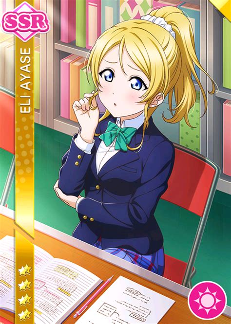 Safebooru Ayase Eli Blonde Hair Character Name Green Eyes Long Hair