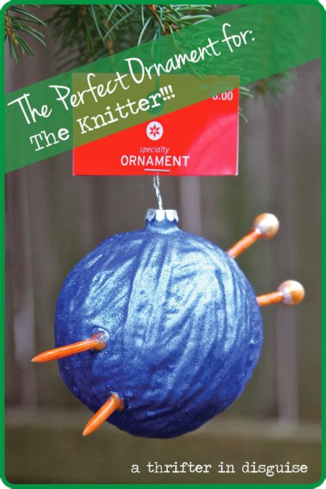 A Thrifter In Disguise Secret Santa Saturday Not Your Ordinary Ornaments